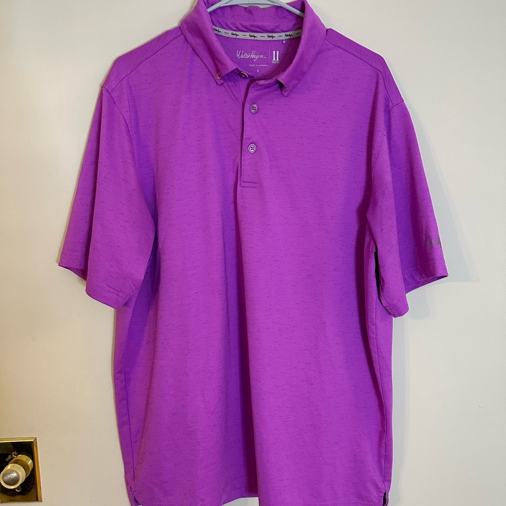 Men’s Purple Golf Polo